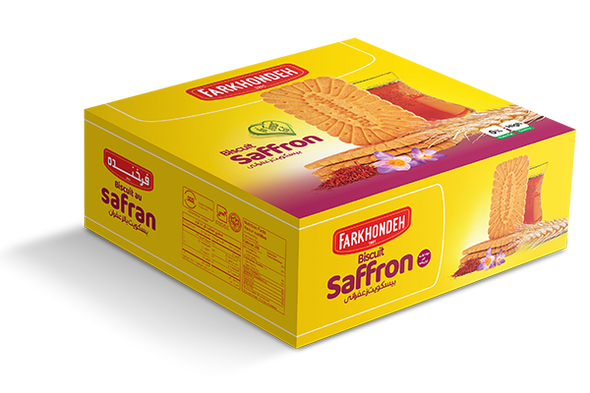 Biscuit Saffron Farkhondeh750g