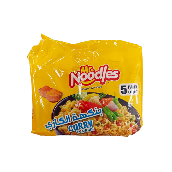 mr noodles curry 4pack