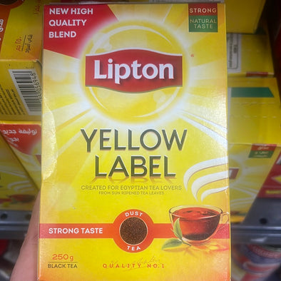 Yellow Label lipton strong Taste