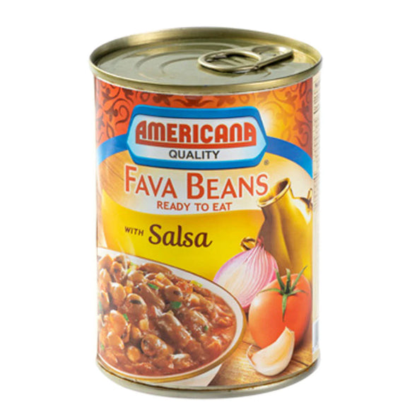 AMERICANA - FAVE CON SALSA فول مدمس بالصلصة و التسبيكة