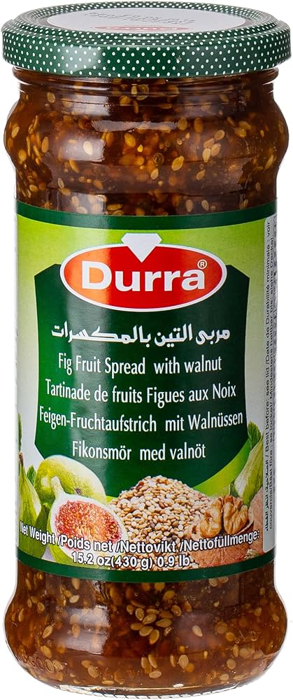 DURRA - CONFETTURA DI FICHI   مربى التين بالمكسرات