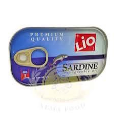 Lio Sardine With Vegetable oil premium quality 125g
