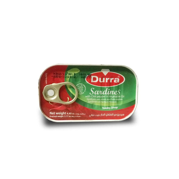 DURRA - SARDINE AL PEPERONCINO IN OLIO VEGETALE