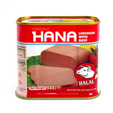 hana luncheon with beef 340g