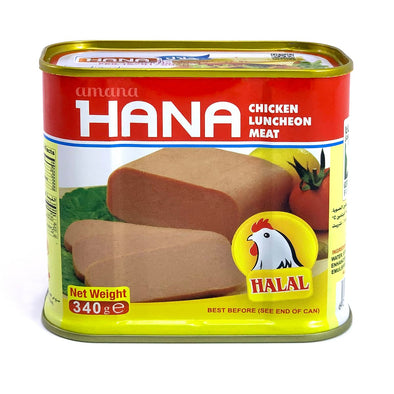 hana chicken luncheon with meat 340g