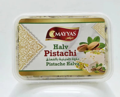 MAYYAS - HALVA حلاوة طحينية بالفستق