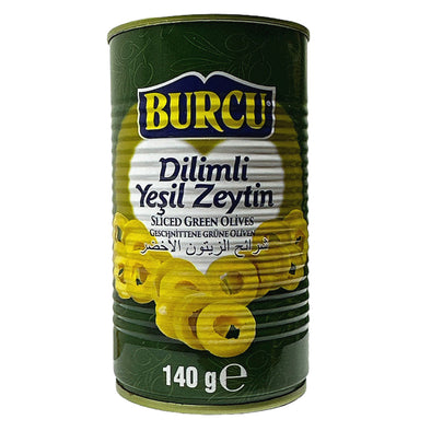 BURCU - SLICED GREEN OLIVES شرائح الزيتون الاخضر