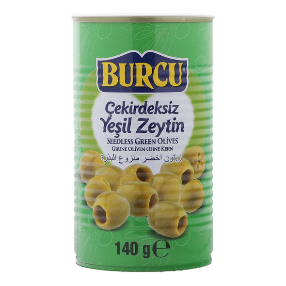 BURCU - SEEDLESS GREEN OLIVES زيتون اخضر منزوع البذرة