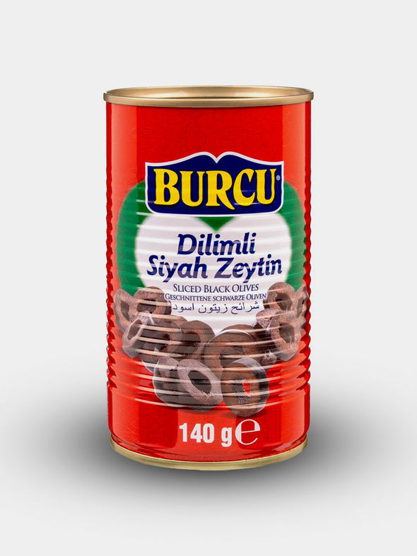 BURCU - SLICED BLACK OLIVES شرائح زيتون اسود