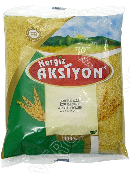 NERGIZ AKSIYON - EXTRA FINE BULGUR  برغل اكسترا ناعم