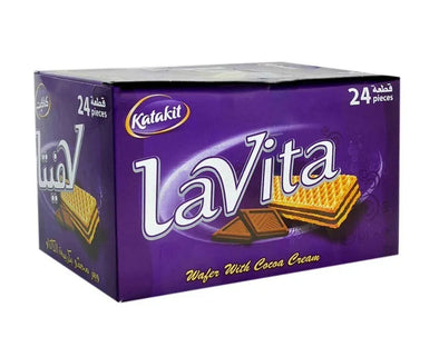 La Vita Katakit Cocoa Cream Wafer 24 pezzi