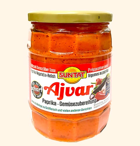 SUNTAT - AJVAR PASSATO DI VERDURA ALLA PAPRIKA